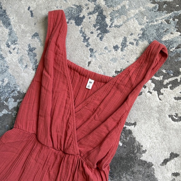 BP Rustic Colored Ruffle Romper Size Small - Picture 2 of 15